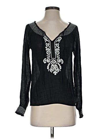 XOXO Long Sleeve Blouse (view 1)
