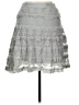 Max Studio Gray Casual Skirt Size L - photo 2