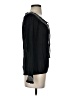 XOXO Black Long Sleeve Blouse Size S - photo 4