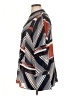 Ashley Stewart 100% Polyester Color Block Gray Long Sleeve Blouse Size 14 Plus - photo 5
