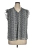 Daniel Rainn 100% Polyester Gray Sleeveless Blouse Size XL - photo 1