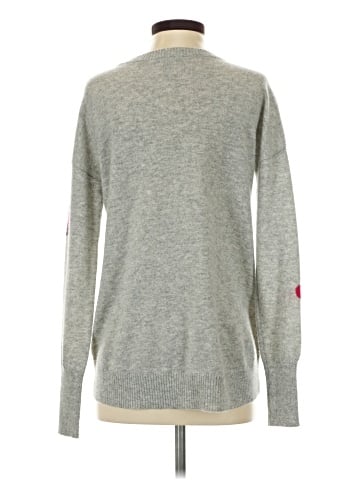 Aqua Cashmere Pullover Sweater (view 2)