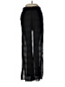 Ganni 100% Polyester Black Casual Pants Size EU 38 / US 8 - photo 1