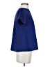Uniqlo 100% Polyester Blue Short Sleeve Blouse Size XS - photo 4