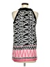 Nicole by Nicole Miller 100% Polyester Black Sleeveless Blouse Size 6 - photo 2