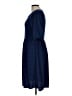Gilli Solid Blue Casual Dress Size L - photo 5