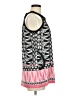 Nicole by Nicole Miller 100% Polyester Black Sleeveless Blouse Size 6 - photo 4
