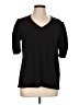 Chico's Black 3/4 Sleeve T-Shirt Size Lg (2) - photo 1