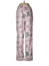 Unbranded 100% Polyester Floral Pink Casual Pants Size M - photo 1