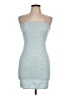 No Boundaries 100% Polyester Stars Blue Cocktail Dress Size 11 - 13 - photo 1