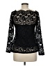 DJT Black Long Sleeve Blouse Size M - photo 2