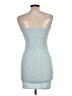 No Boundaries 100% Polyester Stars Blue Cocktail Dress Size 11 - 13 - photo 2