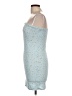 No Boundaries 100% Polyester Stars Blue Cocktail Dress Size 11 - 13 - photo 5