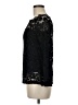 DJT Black Long Sleeve Blouse Size M - photo 5