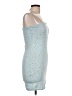 No Boundaries 100% Polyester Stars Blue Cocktail Dress Size 11 - 13 - photo 4