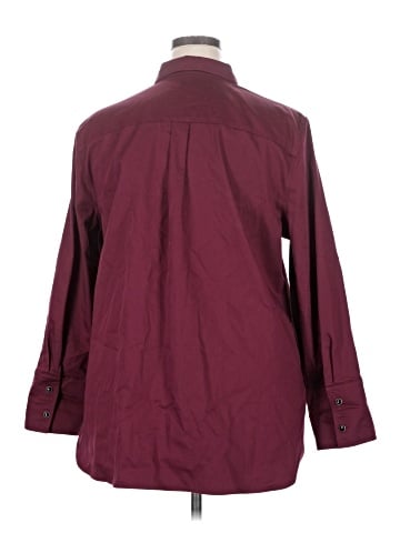 Chico's 3/4 Sleeve Button-Down Shirt (view 2)