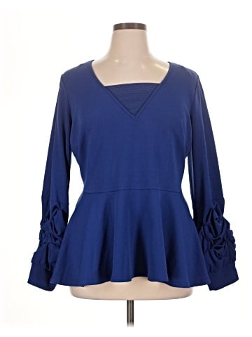 Ashley Stewart Long Sleeve Top (view 1)