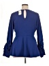Ashley Stewart Blue Long Sleeve Top Size 14 - 16 Plus - photo 2