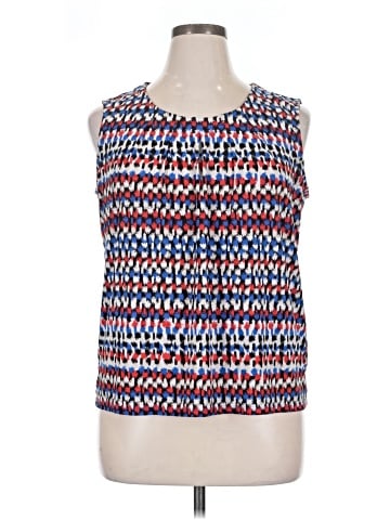 Black Label by Evan Picone Sleeveless Blouse (view 1)