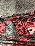 Torrid Floral Burgundy Long Sleeve Blouse Size 1X Plus (1) - photo 8