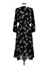 Talbots Paisley Black Casual Dress Size 8 - photo 2