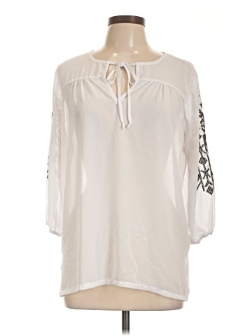 Roper 3/4 Sleeve Blouse (view 1)