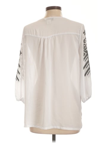 Roper 3/4 Sleeve Blouse (view 2)