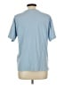 Pull&Bear Floral Blue Short Sleeve T-Shirt Size L - photo 2