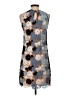 MICHAEL Michael Kors 100% Polyester Print Blue Casual Dress Size 00 - photo 2