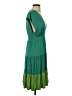 Ella Moss Color Block Green Cocktail Dress Size S - photo 4