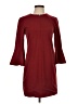Tibi 100% Polyester Solid Burgundy Casual Dress Size 0 - photo 1