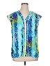 Worthington Blue Sleeveless Blouse Size XL - photo 1