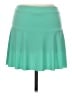 Valentina 100% Polyester Solid Teal Casual Skirt One size - photo 2