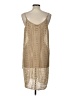 Shein 100% Polyester Tan Casual Dress Size 12 - photo 2