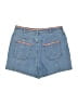 Cinq à Sept Blue Denim Shorts Size 10 - photo 2