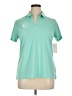 Nike 100% Polyester Green Short Sleeve Top Size XL - photo 1