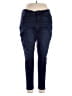 Habitual Solid Blue Jeans Size 20 - photo 1
