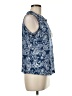 New Directions Blue Sleeveless Blouse Size M (petite) - photo 4