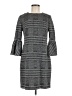 Calvin Klein Tweed Gray Casual Dress Size 6 - photo 1