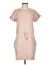 Assorted Brands Solid Pink Casual Dress Size XS - photo 1