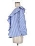 Lost + Wander Blue 3/4 Sleeve Blouse Size M - photo 5