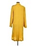 Theory 100% Silk Yellow Jacket Size M - photo 2
