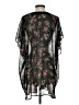 Xhilaration 100% Polyester Black Short Sleeve Blouse Size XS - photo 2