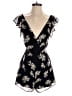 Kimchi Blue 100% Polyester Floral Black Romper Size 4 - photo 1