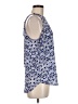Willi Smith 100% Polyester Blue Sleeveless Blouse Size M - photo 4