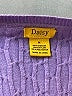 Daisy Purple Pullover Sweater Size M - photo 7