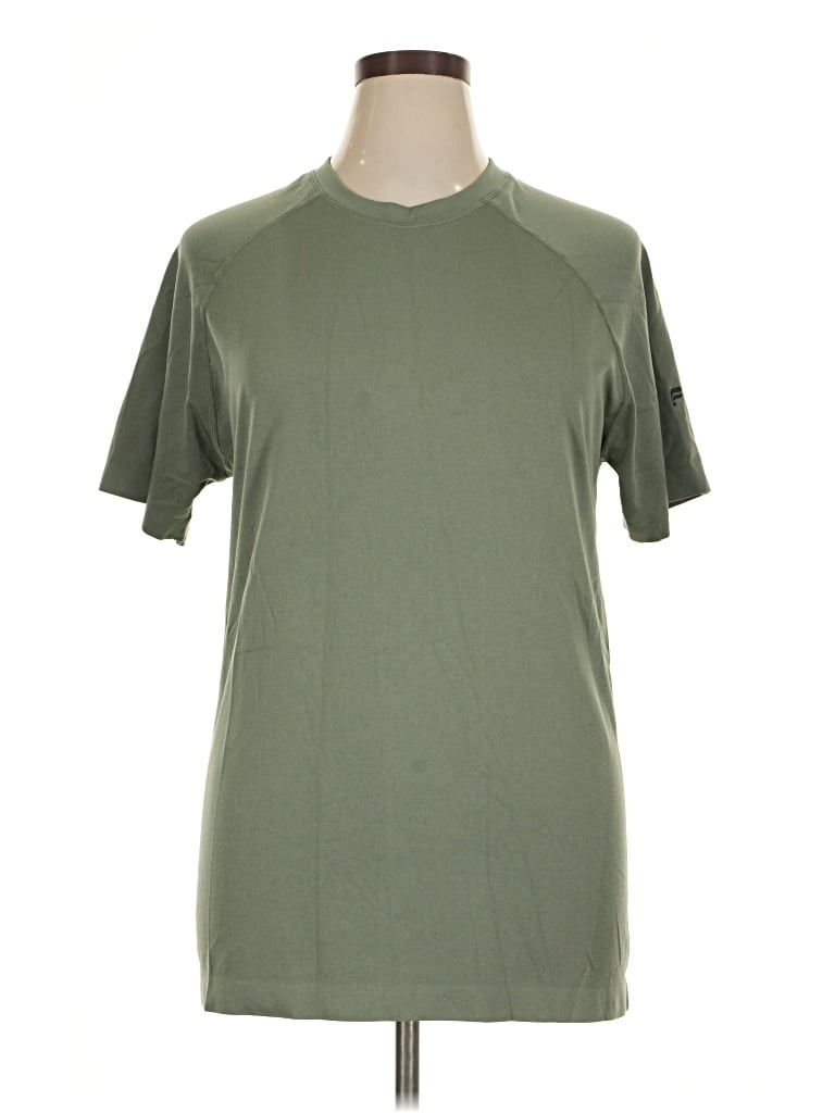 Pre-owned Fabletics Short Sleeve T-shirt In Green