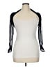 Krisp Ivory Blue Cardigan Size 14 - photo 1