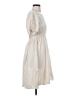 OAK + FORT 100% Polyester Ivory Casual Dress Size S - photo 4