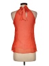 Iz Byer 100% Polyester Orange Sleeveless Blouse Size M - photo 2